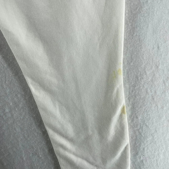 Uniqlo Women's Jeggings Sz M White Elastic Waist Mid-Rise Skinny Stretch Pockets - Picture 10 of 12